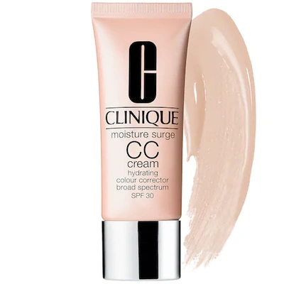 Shop Clinique Moisture Surge Cc Cream Hydrating Colour Corrector Broad Spectrum Spf 30 Light 1.4 oz