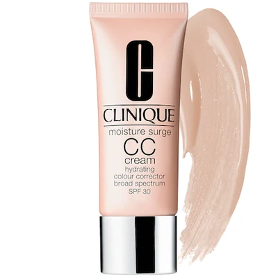 Shop Clinique Moisture Surge Cc Cream Hydrating Colour Corrector Broad Spectrum Spf 30 Light Medium 1.4 oz