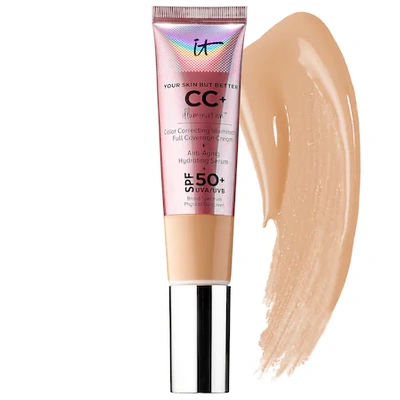 It Cosmetics Cc+ Cream Illumination With Spf 50+ Medium 1.08 oz/ 32 ml