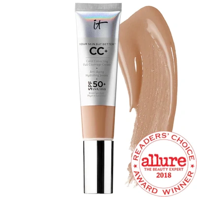 Shop It Cosmetics Cc+ Cream Full Coverage Color Correcting Foundation With Spf 50+ Rich 1.08 oz/ 32 ml
