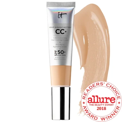 Shop It Cosmetics Cc+ Cream Full Coverage Color Correcting Foundation With Spf 50+ Light 1.08 oz/ 32 ml
