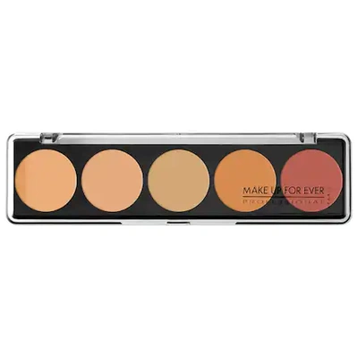 Shop Make Up For Ever 5 Camouflage Cream Palette Color Correct & Concealer No. 3 5 X 0.07 oz/ 1.98 G