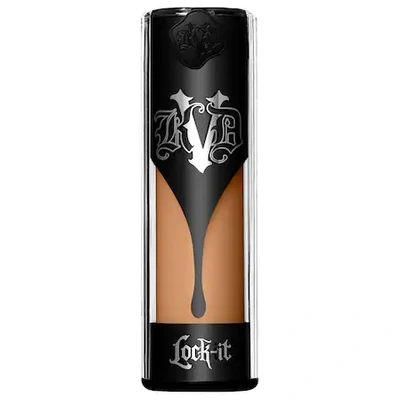 Shop Kat Von D Lock-it Full-coverage Long-wear Matte Liquid Foundation Medium 54 Neutral 1 oz/ 30 ml