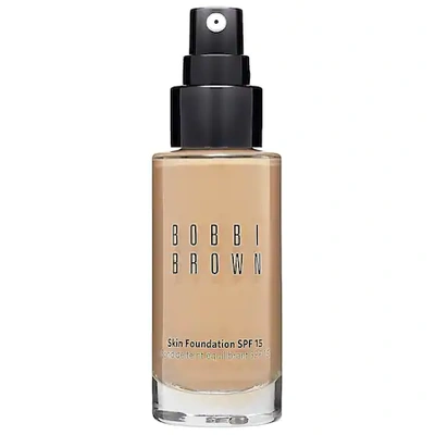 Shop Bobbi Brown Skin Foundation Spf 15 Natural 4 1 oz/ 30 ml