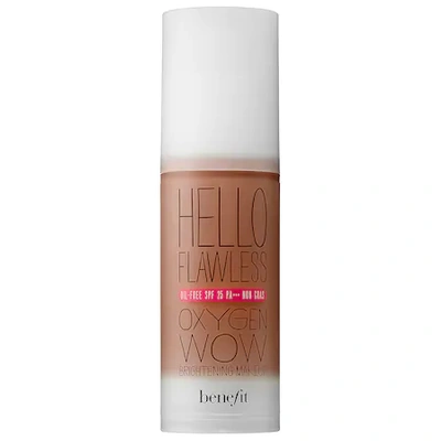 Shop Benefit Cosmetics 'hello Flawless!' Oxygen Wow Liquid Foundation 'i'm Hopelessly Hot' Hazelnut 1 oz
