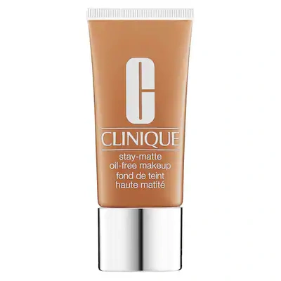 Shop Clinique Stay-matte Oil-free Makeup Foundation 21 Cream Caramel 1 oz/ 30 ml