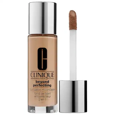 Shop Clinique Beyond Perfecting Foundation + Concealer Cn 70 Vanilla 1 oz/ 30 ml