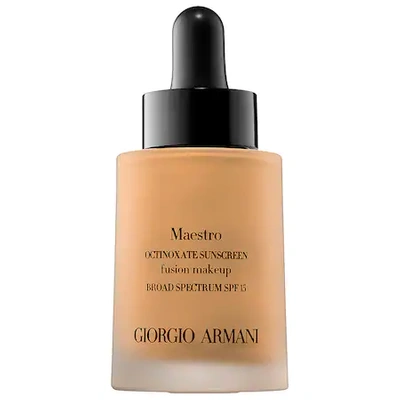 Shop Giorgio Armani Beauty Maestro Fusion Makeup Spf 15 Liquid Foundation 4 1 oz/ 30 ml