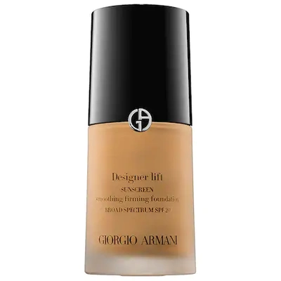 Shop Giorgio Armani Beauty Designer Lift Smoothing Firming Full Coverage Foundation With Spf 20 5 1 oz/ 30 ml
