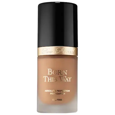 Too Faced Born This Way Natural Finish Longwear Liquid Foundation Honey 1 oz/ 30 ml In Honey