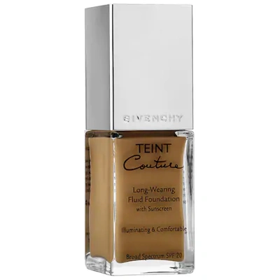 Shop Givenchy Teint Couture Long-wearing Fluid Foundation Broad Spectrum Spf 20 12 Elegant Sienna 0.8 oz/ 25 ml