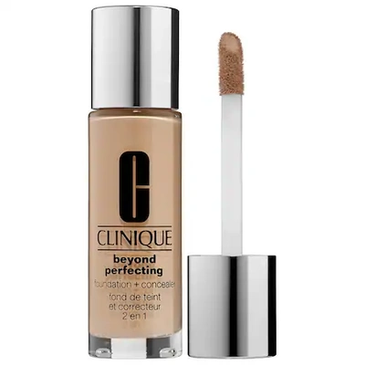 Shop Clinique Beyond Perfecting Foundation + Concealer Cn 28 Ivory 1 oz/ 30 ml