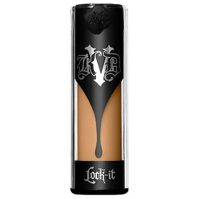 Shop Kat Von D Lock-it Full-coverage Long-wear Matte Liquid Foundation Medium 53 Neutral 1 oz/ 30 ml