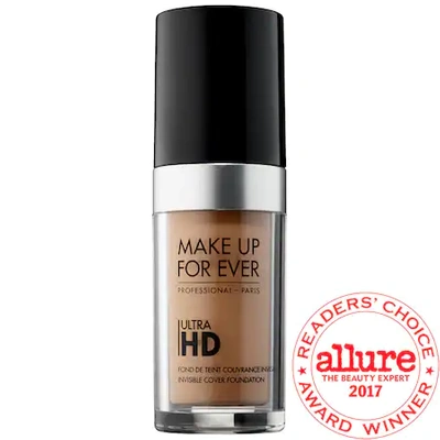 Shop Make Up For Ever Ultra Hd Invisible Cover Foundation Y365 - Desert 1.01 oz/ 30 ml