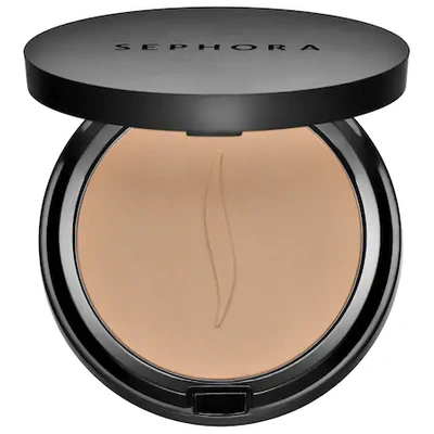 Shop Sephora Collection Matte Perfection Powder Foundation 24 Warm Beige 0.264 oz/ 7.5 G