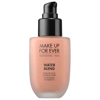 Shop Make Up For Ever Water Blend Face & Body Foundation Y415 1.69 oz/ 50 ml