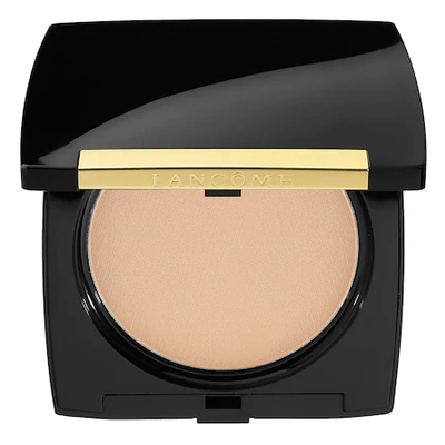 Shop Lancôme Dual Finish - Multi-tasking Longwear Powder Foundation Matte130 Porcelaine D'ivoire( N)