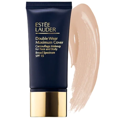 Shop Estée Lauder Double Wear Maximum Cover Camouflage Foundation For Face And Body Spf 15 1n3 Creamy Vanilla 1 oz