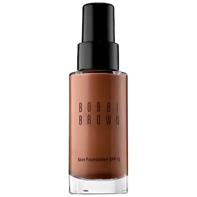 Shop Bobbi Brown Skin Foundation Spf 15 Cool Espresso 10.25 1 oz/ 30 ml