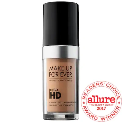 Shop Make Up For Ever Ultra Hd Invisible Cover Foundation R300 - Vanilla 1.01 oz/ 30 ml