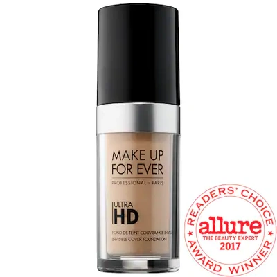 Shop Make Up For Ever Ultra Hd Invisible Cover Foundation Y245 - Soft Sand 1.01 oz/ 30 ml