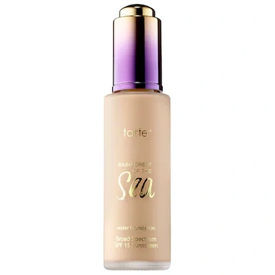 Shop Tarte Sea Water Foundation Broad Spectrum Spf 15 12b Fair Beige 1 oz