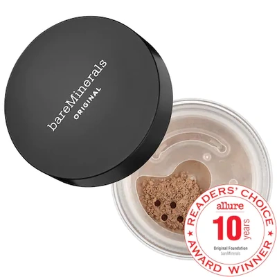 Shop Bareminerals Original Loose Powder Mineral Foundation Spf 15 Deepest Deep 30 0.28 oz