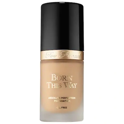 Shop Too Faced Born This Way Natural Finish Longwear Liquid Foundation Nude 1 oz/ 30 ml