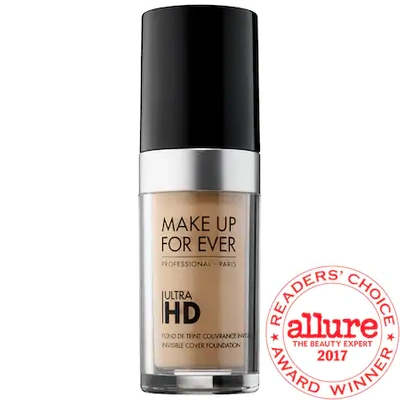 Shop Make Up For Ever Ultra Hd Invisible Cover Foundation Y225 - Marble 1.01 oz/ 30 ml