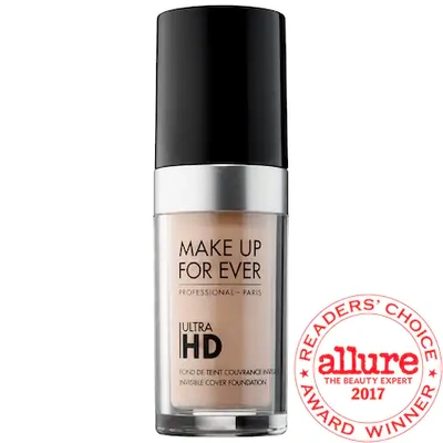 Shop Make Up For Ever Ultra Hd Invisible Cover Foundation Y205 - Alabaster 1.01 oz/ 30 ml