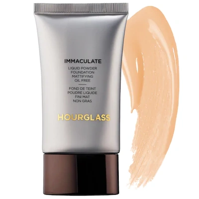 Shop Hourglass Immaculate® Liquid Powder Foundation Mattifying Oil Free Porcelain 1 oz/ 30 ml