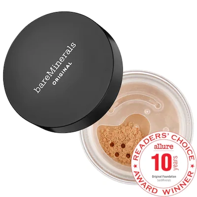 Shop Bareminerals Original Loose Powder Mineral Foundation Spf 15 Warm Tan 22 0.28 oz