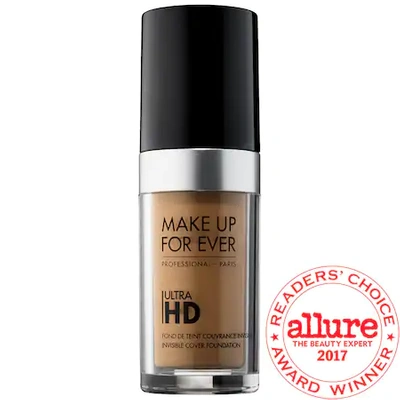 Shop Make Up For Ever Ultra Hd Invisible Cover Foundation Y385 - Olive Beige 1.01 oz/ 30 ml