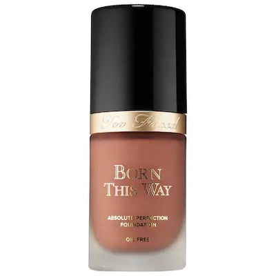 Shop Too Faced Born This Way Natural Finish Longwear Liquid Foundation Cocoa 1 oz/ 30 ml