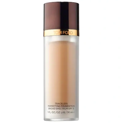 Shop Tom Ford Traceless Perfecting Foundation Broad Spectrum Spf 15 06 Sable 1 oz/ 30 ml