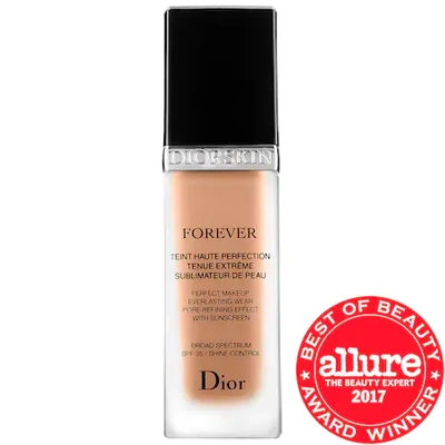 Shop Dior Skin Forever Perfect Foundation Broad Spectrum Spf 35 032 Rosy Beige 1 oz/ 30 ml