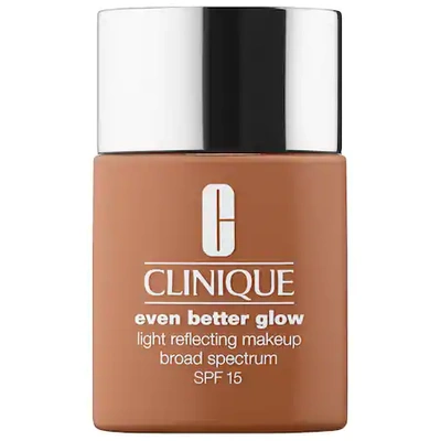 Shop Clinique Even Better&trade; Glow Light Reflecting Makeup Broad Spectrum Spf 15 Foundation Ginger 1 oz/ 30 ml