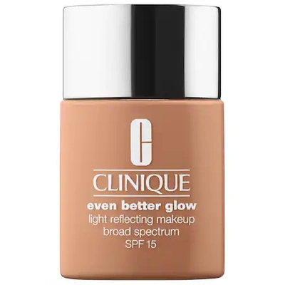 Shop Clinique Even Better&trade; Glow Light Reflecting Makeup Broad Spectrum Spf 15 Brulee 1 oz/ 30 ml