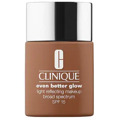 Shop Clinique Even Better Glow&trade; Light Reflecting Makeup Broad Spectrum Spf 15 Foundation Amber 1 oz/ 30 ml