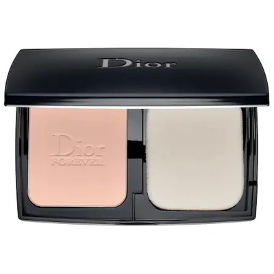 Shop Dior Skin Forever Perfect Matte Powder Foundation 010 Ivory .35 oz/ 9.9 G