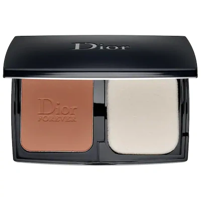 Shop Dior Skin Forever Perfect Matte Powder Foundation 080 Ebony .35 oz/ 9.9 G