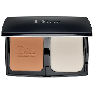 Shop Dior Skin Forever Perfect Matte Powder Foundation 070 Dark Brown .35 oz/ 9.9 G