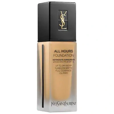 Shop Saint Laurent All Hours Longwear Natural Matte Foundation Spf 20 Bd25 Warm Beige .84 oz/ 25 ml