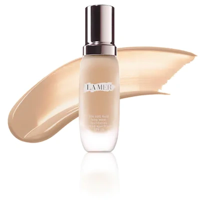 Shop La Mer The Soft Fluid Long Wear Foundation Spf 20 110 Shell - Very Light Skin With Cool Undertone 1 oz/ 30 