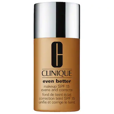 Shop Clinique Even Better Makeup Broad Spectrum Spf 15 Foundation Wn 118 Amber