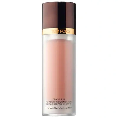 Shop Tom Ford Traceless Perfecting Foundation Broad Spectrum Spf 15 3.5 Ivory Rose 1 oz/ 30 ml