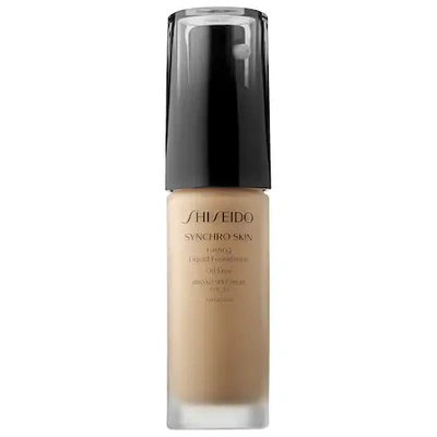 Shop Shiseido Synchro Skin Lasting Liquid Foundation Broad Spectrum Spf 20 Rose 4 1 oz