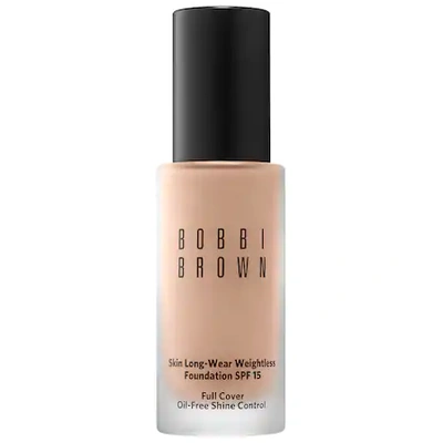 Shop Bobbi Brown Skin Long-wear Weightless Foundation Spf 15 Warm Beige (w-046) 1 oz/ 30 ml