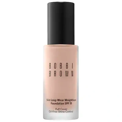 Shop Bobbi Brown Skin Long-wear Weightless Foundation Spf 15 Ivory (c-024) 1 oz/ 30 ml