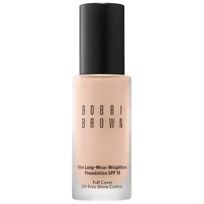 Shop Bobbi Brown Skin Long-wear Weightless Foundation Spf 15 Sand (n-032) 1 oz/ 30 ml